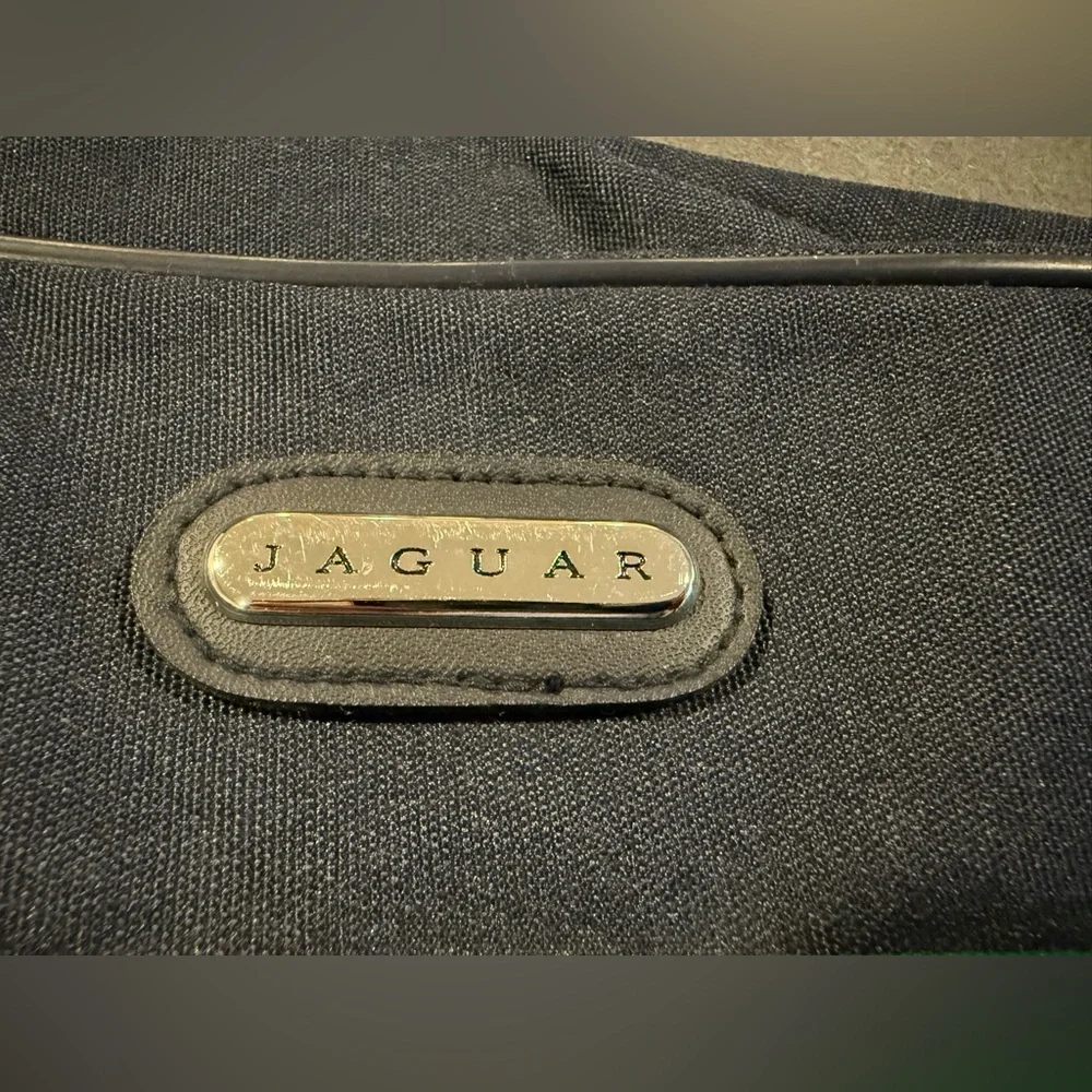Jaguar Blue Canvas Carry-On Overnight Travel Bag